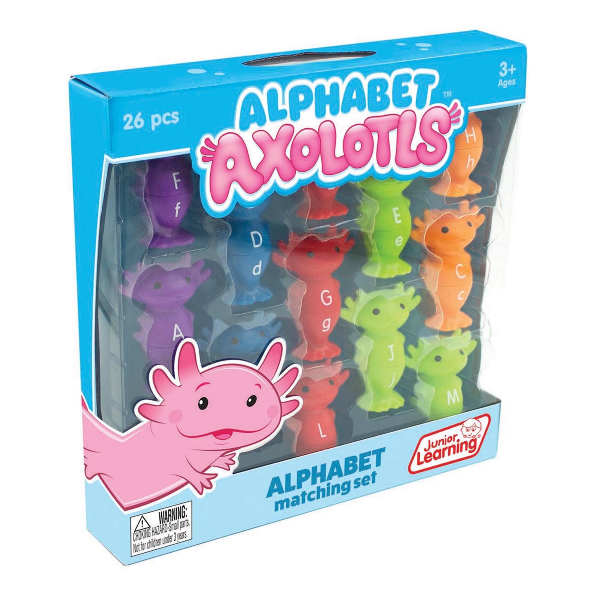 Junior Learning® Alphabet Axolotls Alphabet Matching Set
